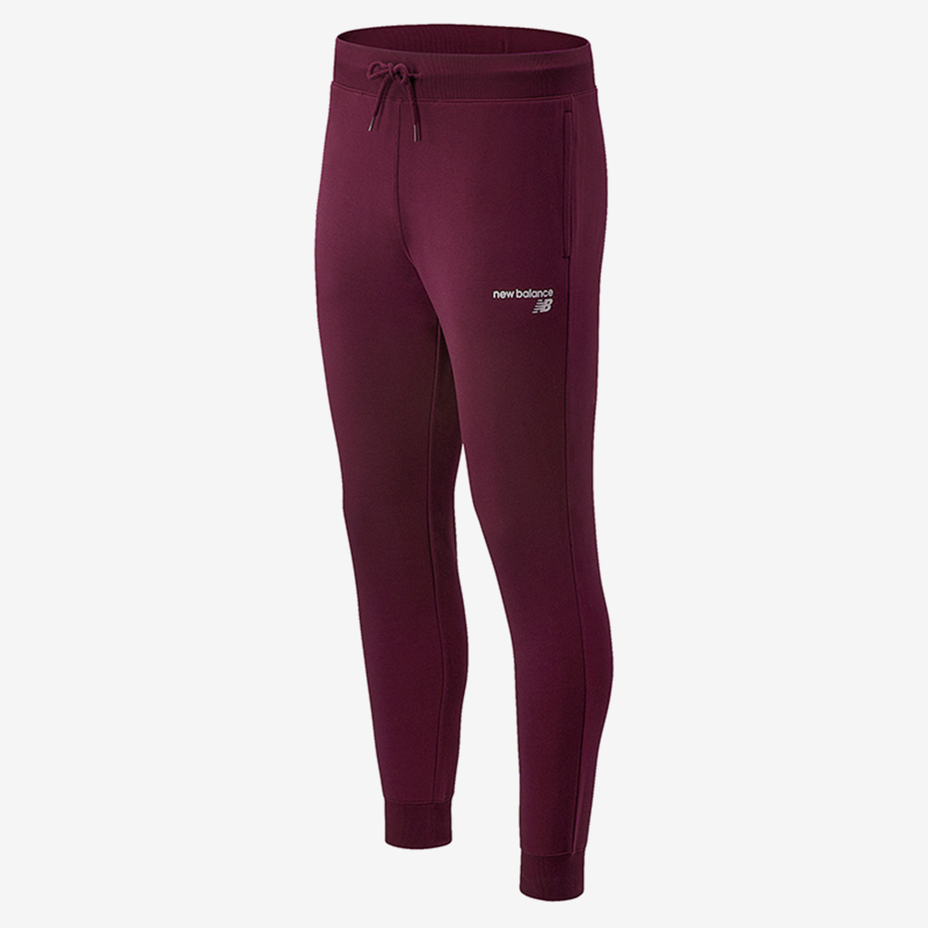 New Balance NB Classic Core Fleece Pant Athletic Fit Herren, rot, Grösse: S von New Balance