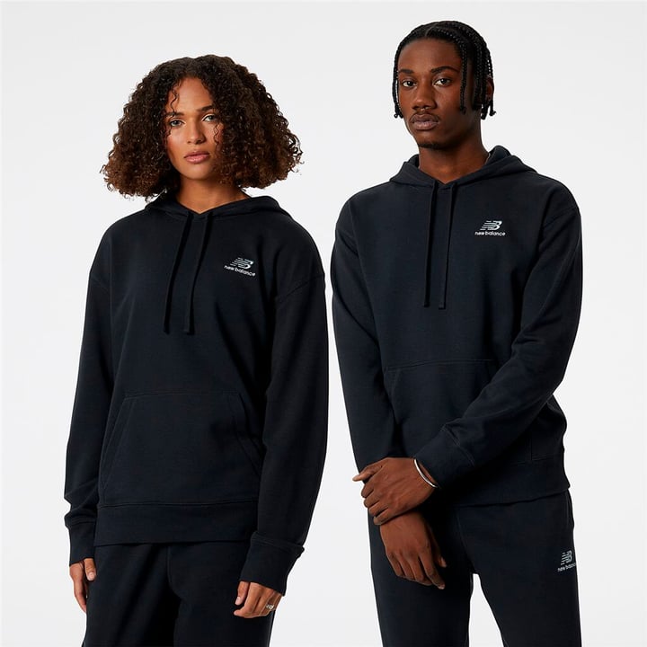 New Balance NB Essentials uni-ssentials PO Hoodie Hoodie schwarz von New Balance