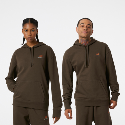 New Balance NB Essentials uni-ssentials PO Hoodie - braun (Grösse: U3) von New Balance