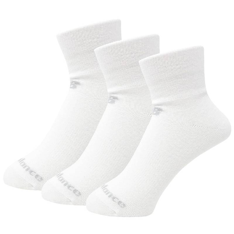 New balance NB PF Cotton Flat Knit Ankle Socks 3 Pair-L L von New balance