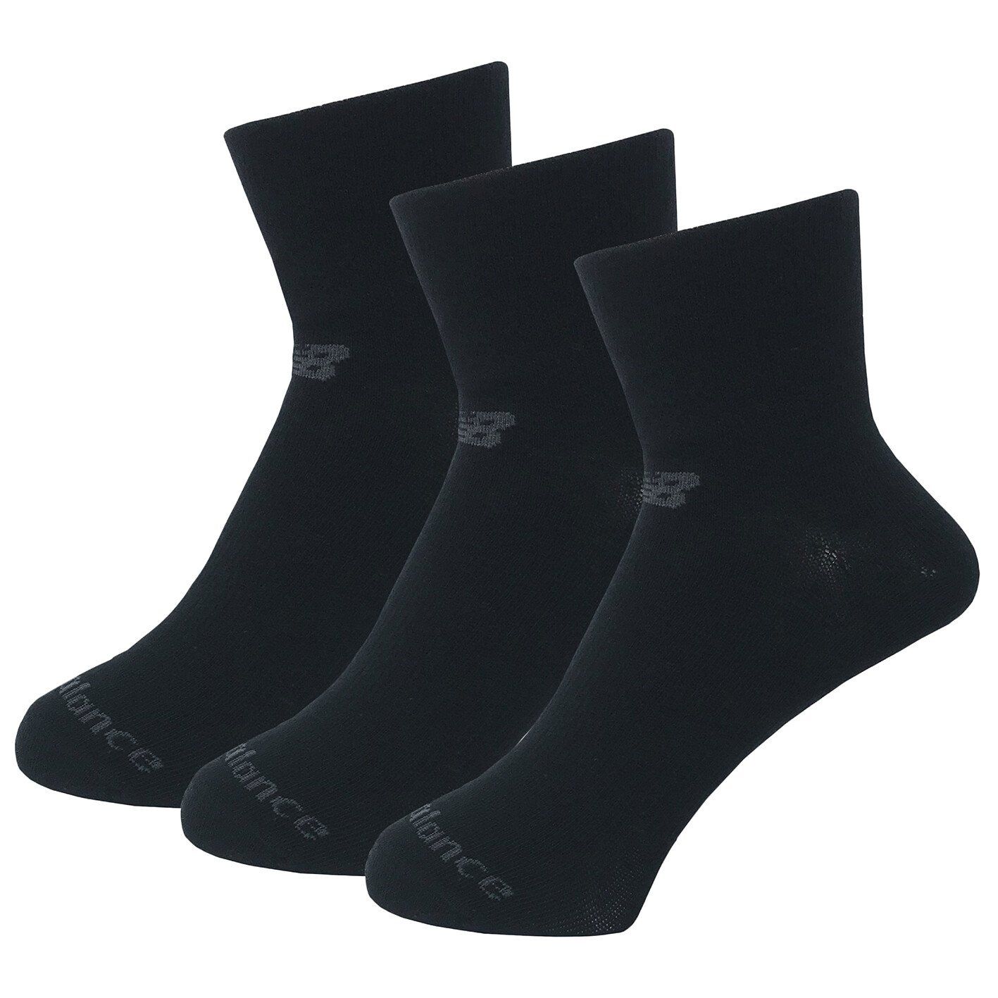 New balance NB PF Cotton Flat Knit Ankle Socks 3 Pair-L L New balance NB PF Cotton Flat Knit Ankle Socks 3 Pair-L L von New balance