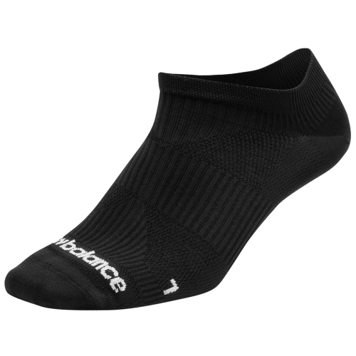 New Balance NB Run Foundation Flat Knit No Show Sock 1 Pair - schwarz (Grösse: S) von New Balance