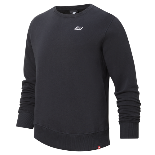 New Balance NB Small Logo Crew Sweat - schwarz (Grösse: L) von New Balance