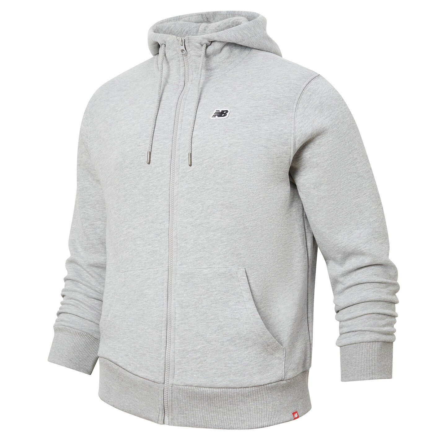 New Balance NB Small Logo Zip Hoodie-S S von New Balance