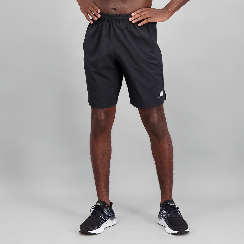 New Balance NB Tech Training Woven Short Athletic Fit Herren, schwarz, Grösse: S von New Balance