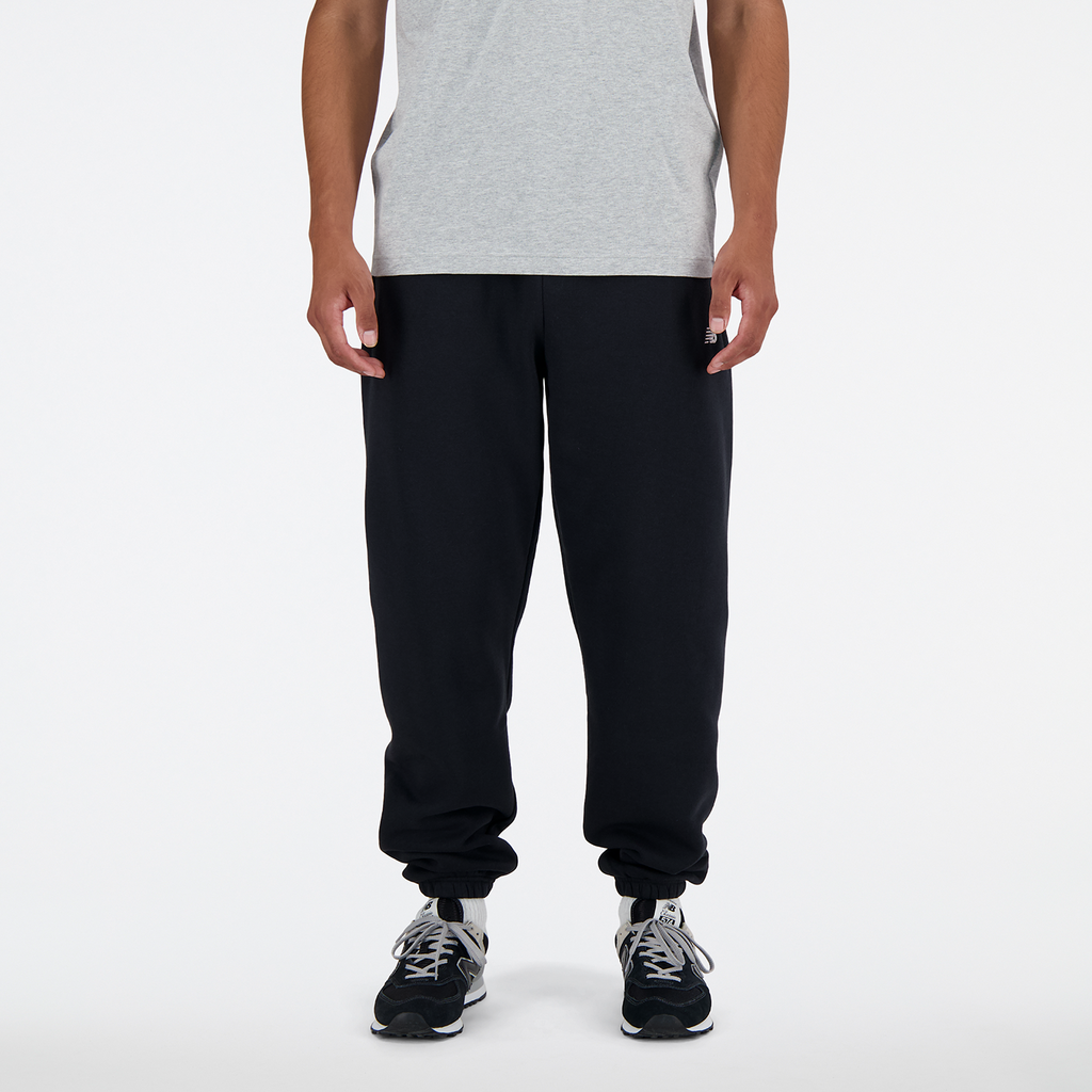 New Balance New Balance Fleece Jogger Relaxed Fit Herren, schwarz, Grösse: S von New Balance