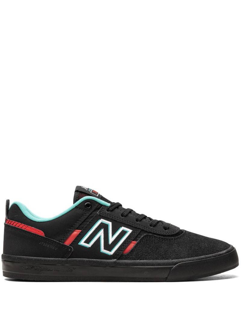 New Balance Numeric 306 "Black/Electric Red" sneakers von New Balance