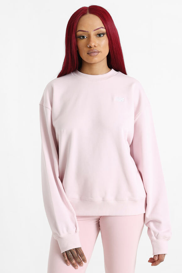 New Balance Oversize Sweatshirt | Rose Sugar | Damen  | M von New Balance