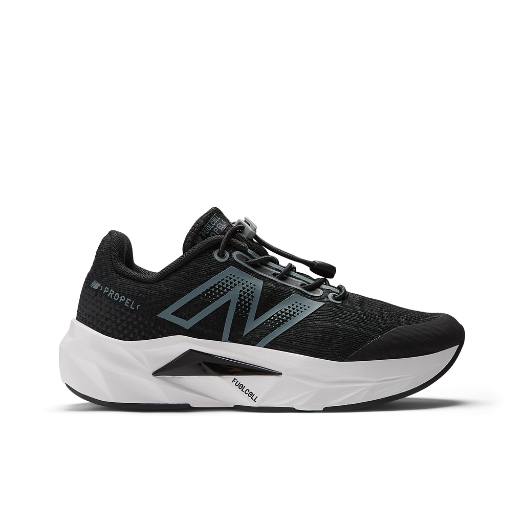 New Balance PAFCPRB5 Kids Fuel Cell Propel v5 Bungee Unisex Laufschuhe, Schwarz von New Balance