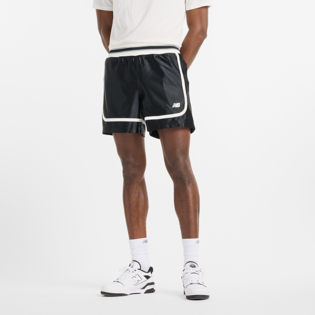 New Balance Poly Tricot Short Relaxed Fit Herren, schwarz, Grösse: XS New Balance Poly Tricot Short Relaxed Fit Herren, schwarz, Grösse: XS von New Balance