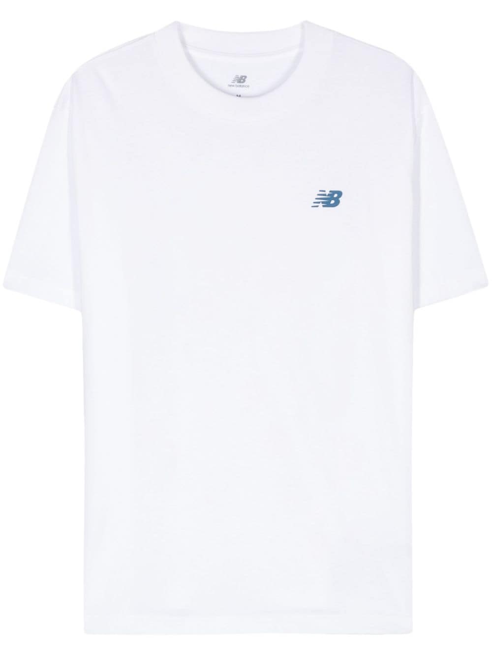 New Balance Runners-print cotton T-shirt - White von New Balance