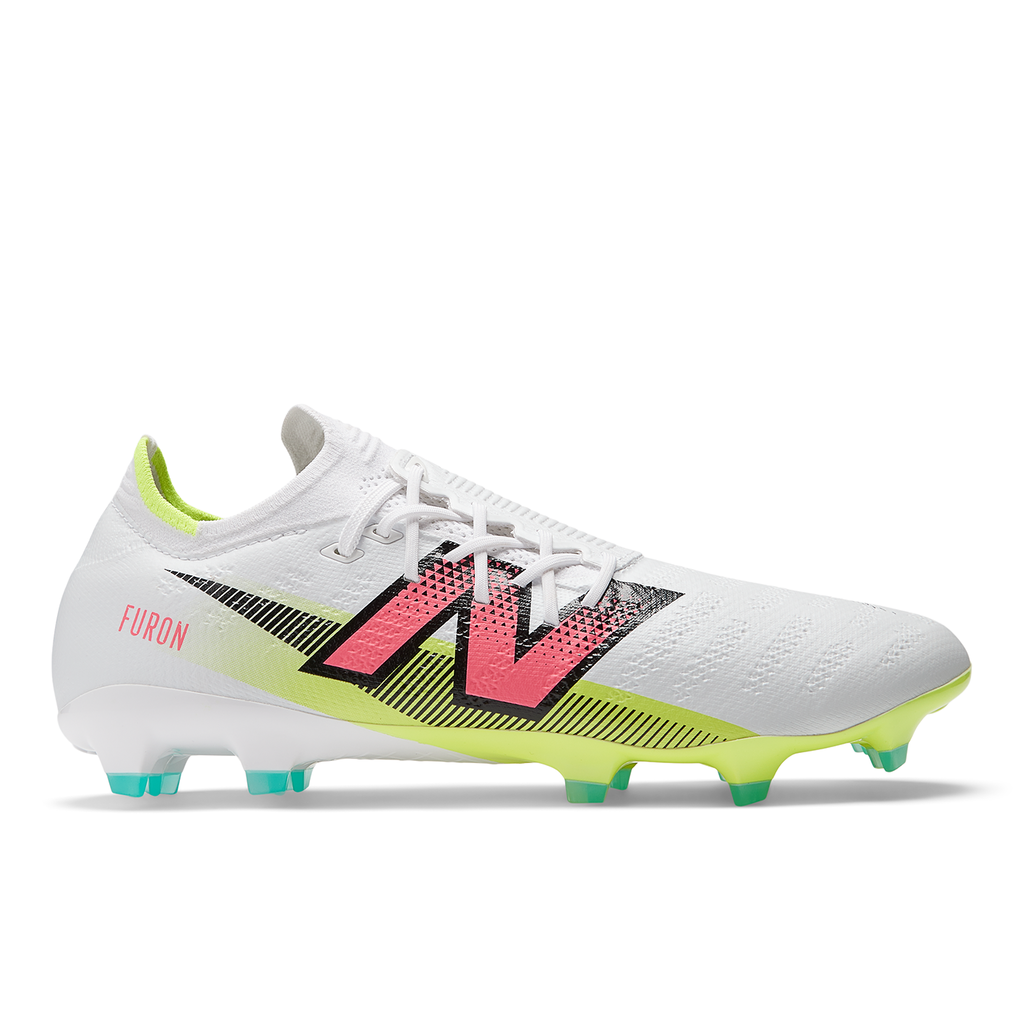 New Balance M Furon Pro FG Colorful Nockenschuhe Herren, weiss, Grösse: 40 von New Balance