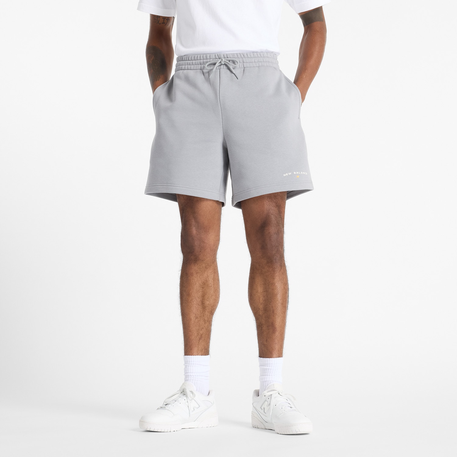 New Balance Shorts »REIMAGINED FLEECE GRAPHIC SHORT 7"« von New Balance