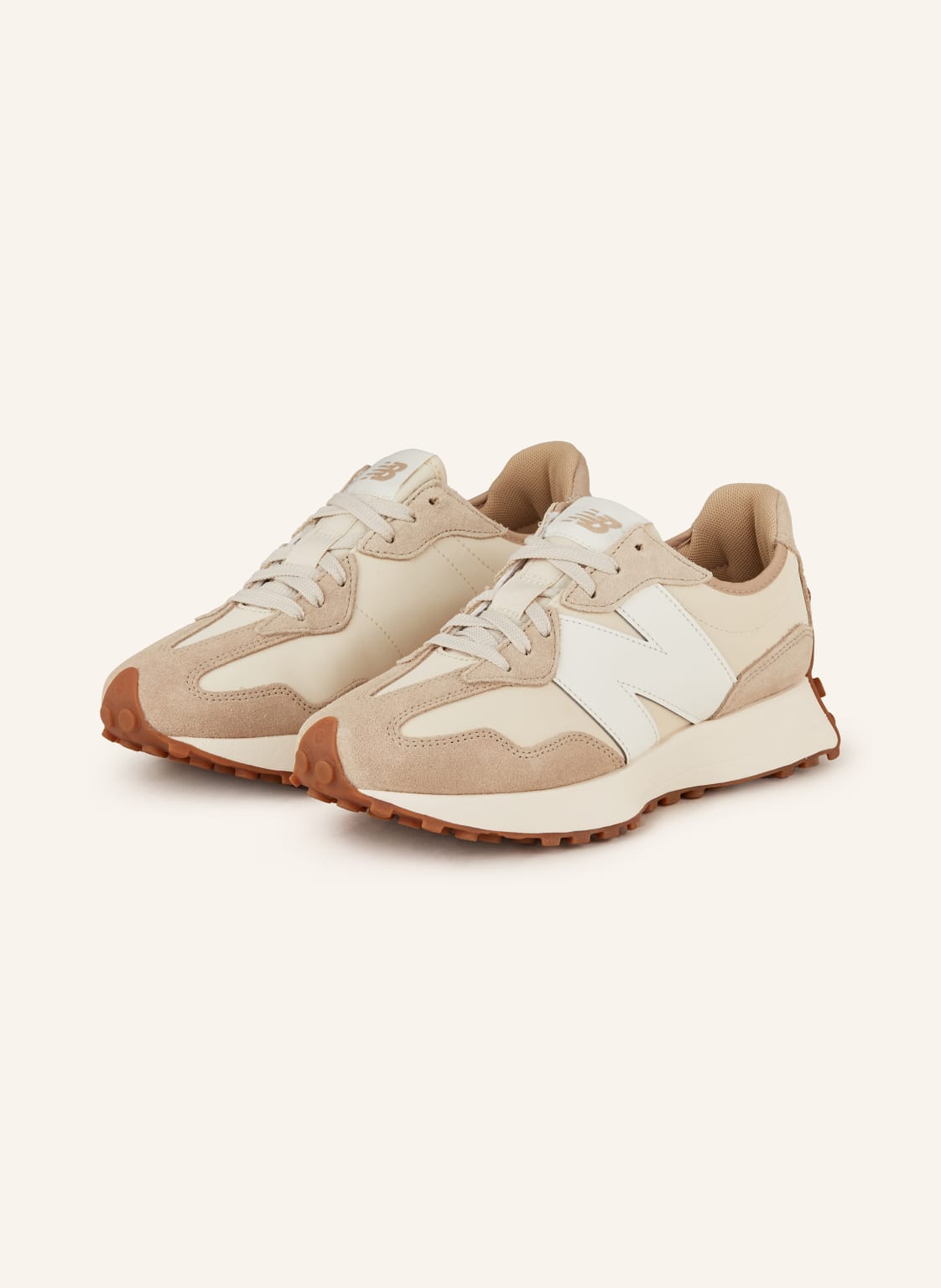 New Balance Sneaker 327 beige von New Balance