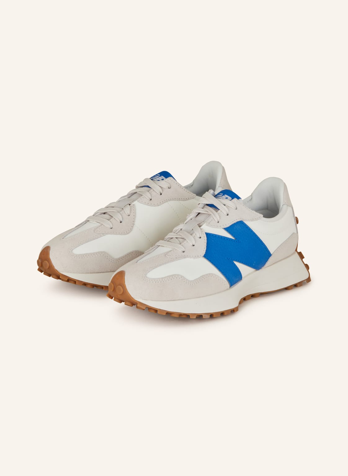 New Balance Sneaker 327 weiss von New Balance