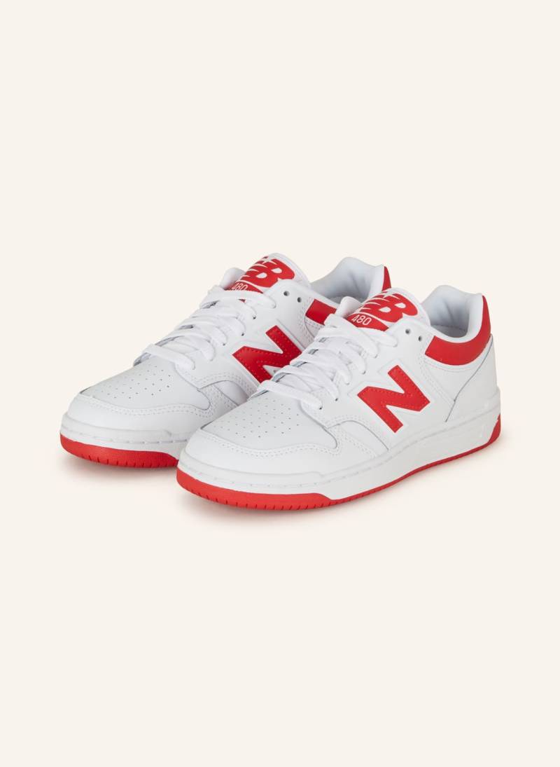 New Balance Sneaker 480 weiss von New Balance