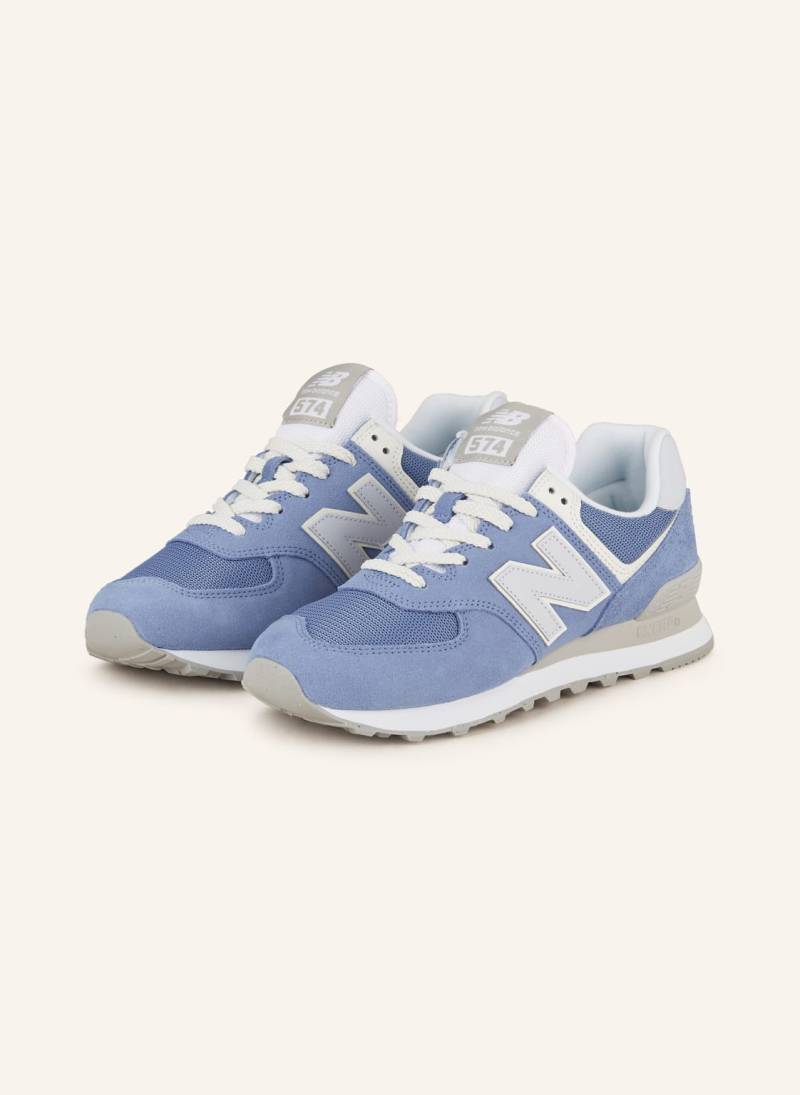 New Balance Sneaker 574 blau von New Balance