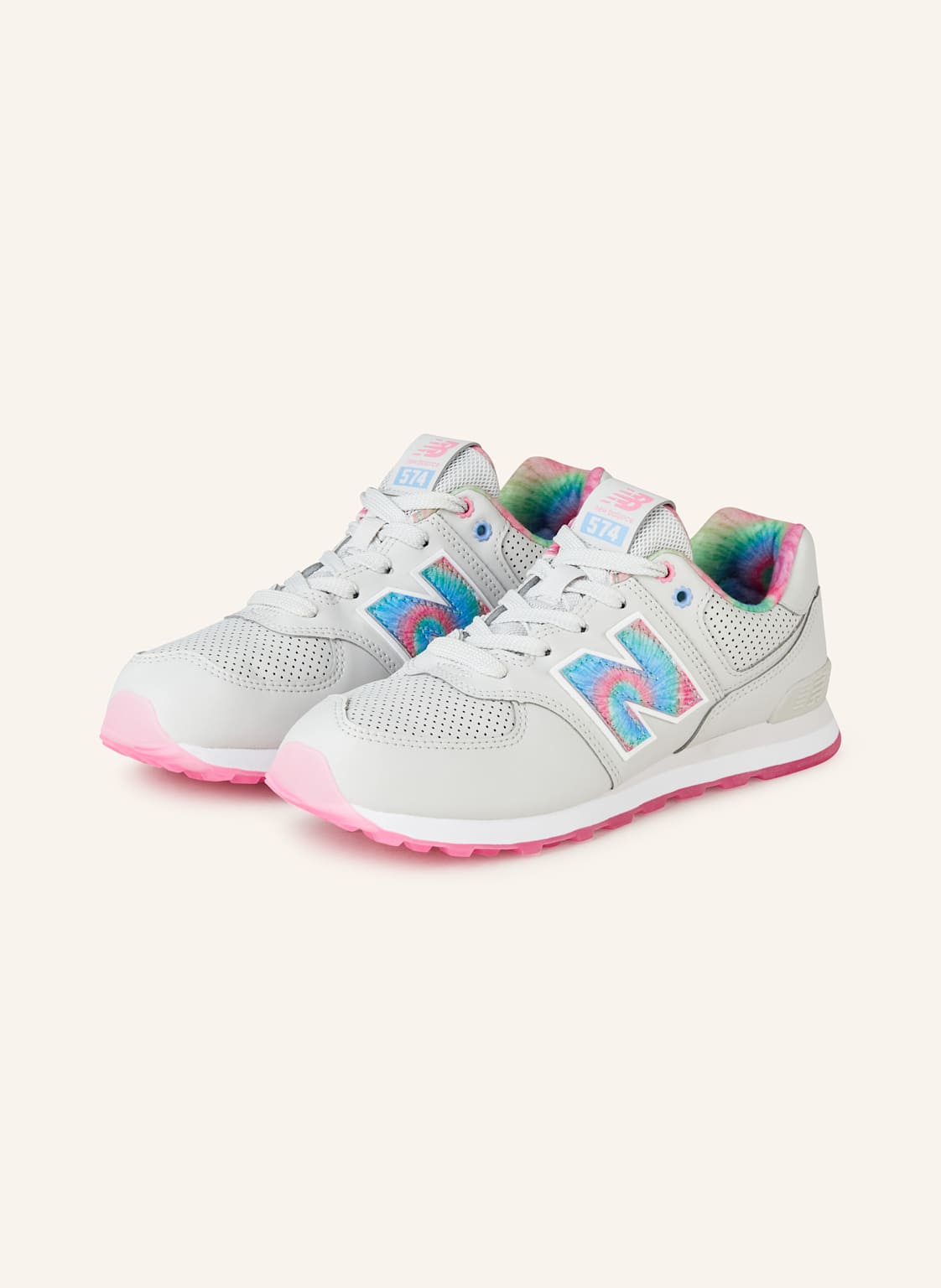 New Balance Sneaker 574 grau von New Balance