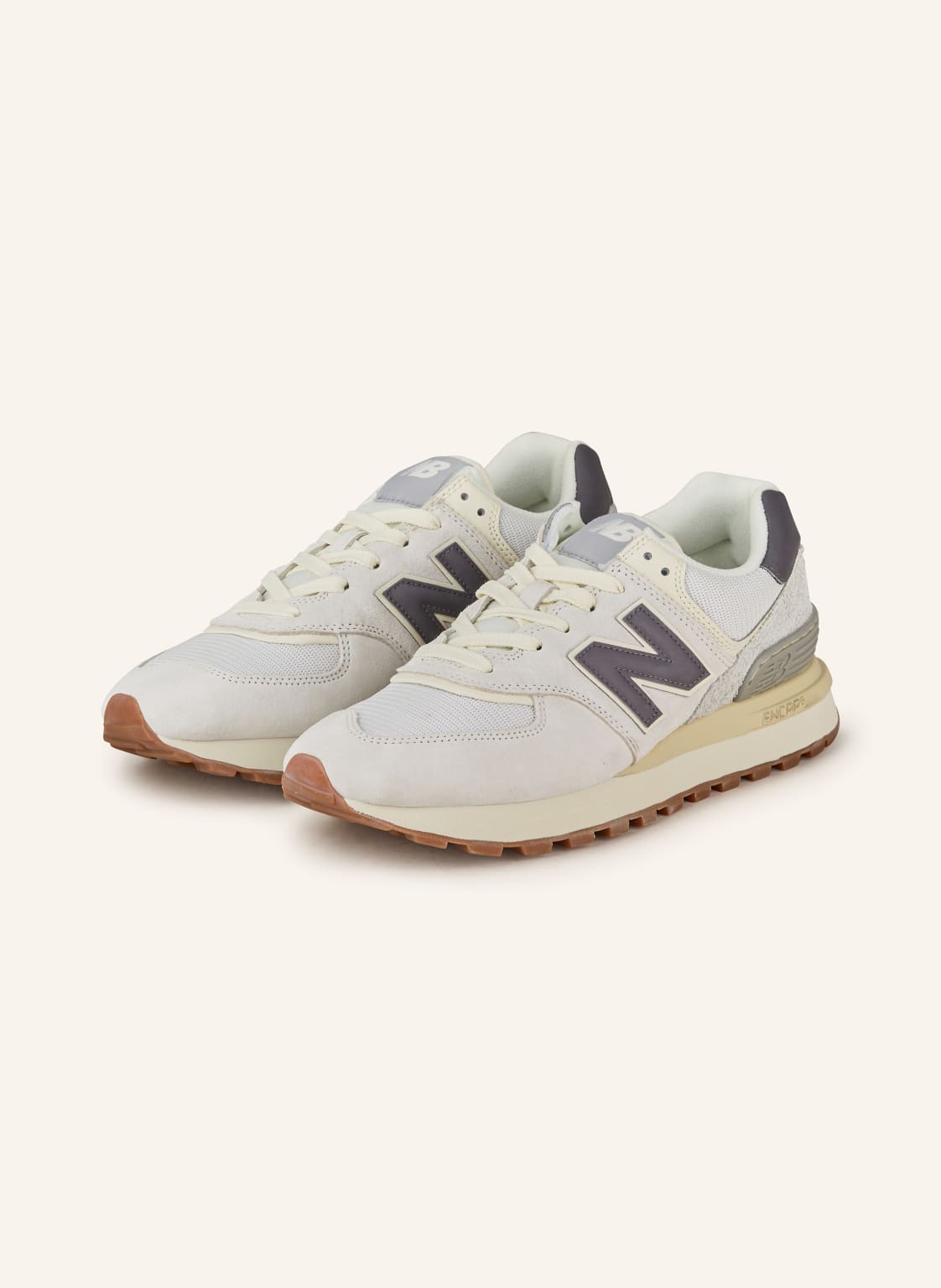 New Balance Sneaker 574 weiss von New Balance