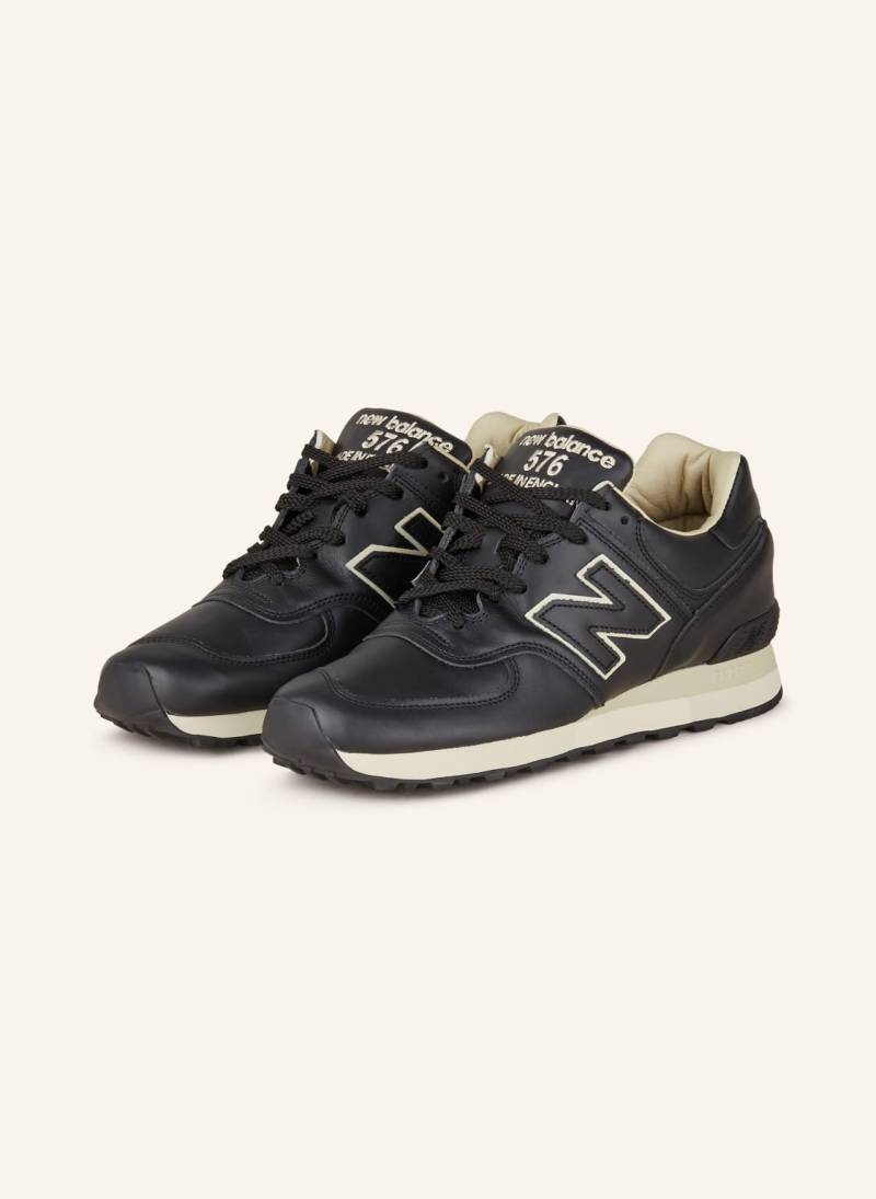 New Balance Sneaker Made In Uk 576 schwarz von New Balance