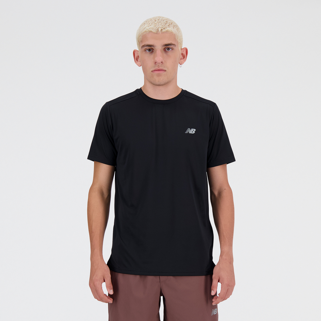 New Balance Sport Essentials Run T-Shirt Regular Fit Herren, schwarz, Grösse: S New Balance Sport Essentials Run T-Shirt Regular Fit Herren, schwarz, Grösse: S von New Balance
