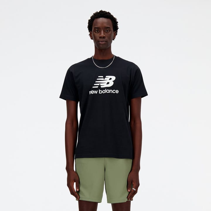 New Balance Sport Essentials Stacked Logo T-Shirt T-Shirt schwarz von New Balance