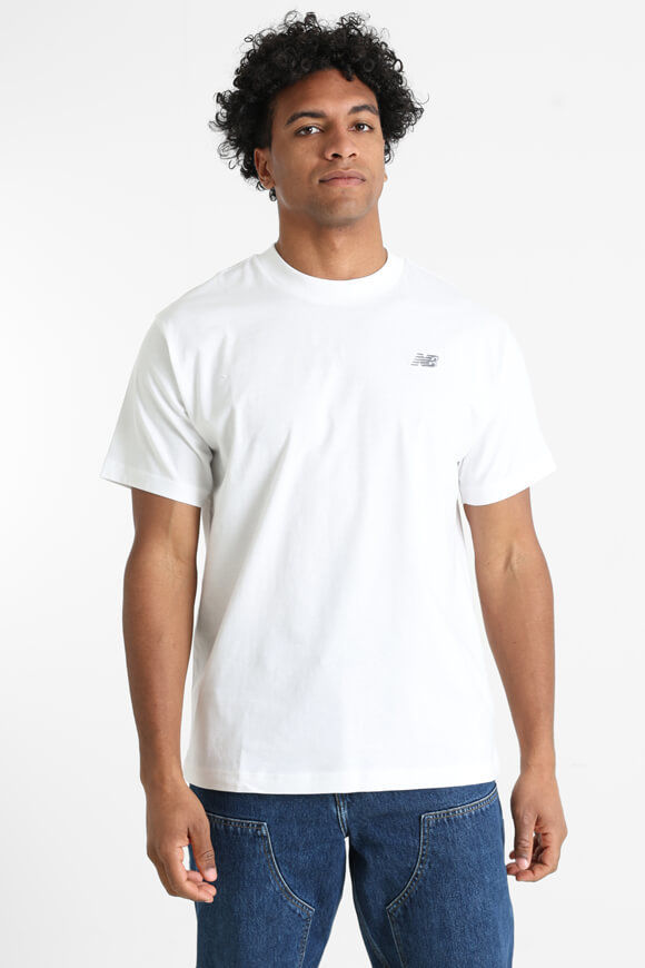 New Balance Sport Essentials T-Shirt | White | Herren  | L von New Balance