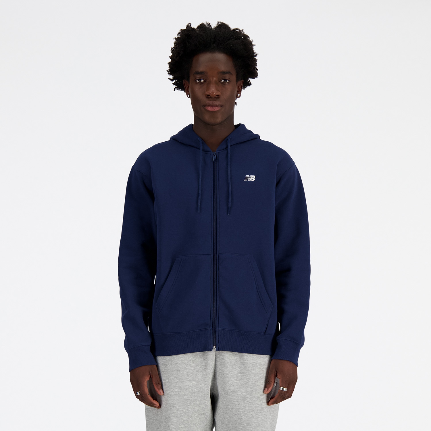 New Balance Sweatjacke »SPORT ESSENTIALS LOGO FRENCH TERRY FULL ZIP« von New Balance