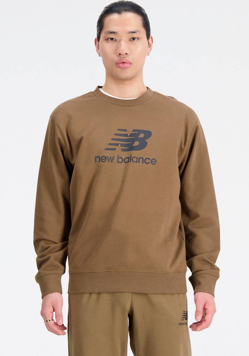 New Balance Sweatshirt »NB ESSENTIALS STACKED LOGO FLEECE CREW« von New Balance