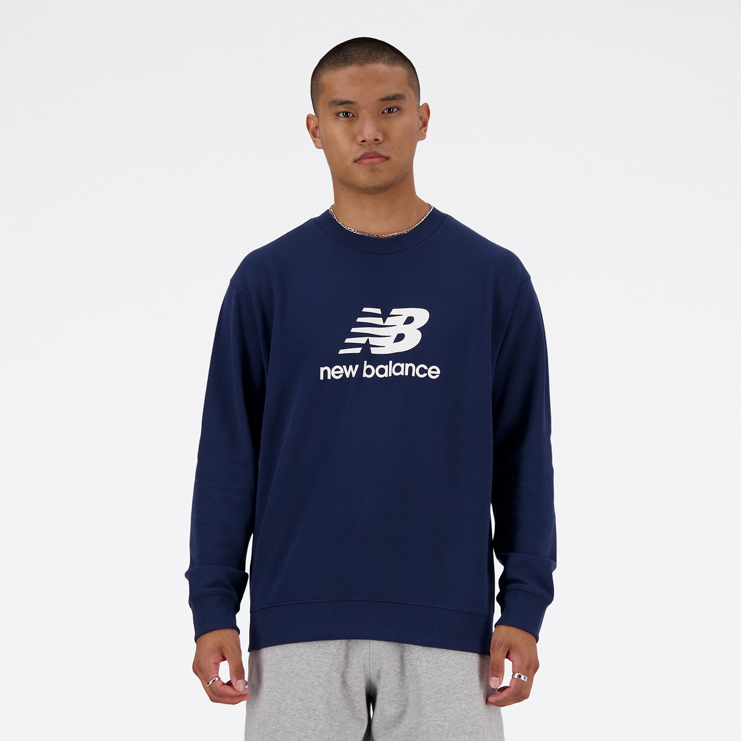 New Balance Sweatshirt »SPORT ESSENTIALS FRENCH TERRY LOGO CREW« New Balance Sweatshirt »SPORT ESSENTIALS FRENCH TERRY LOGO CREW« von New Balance
