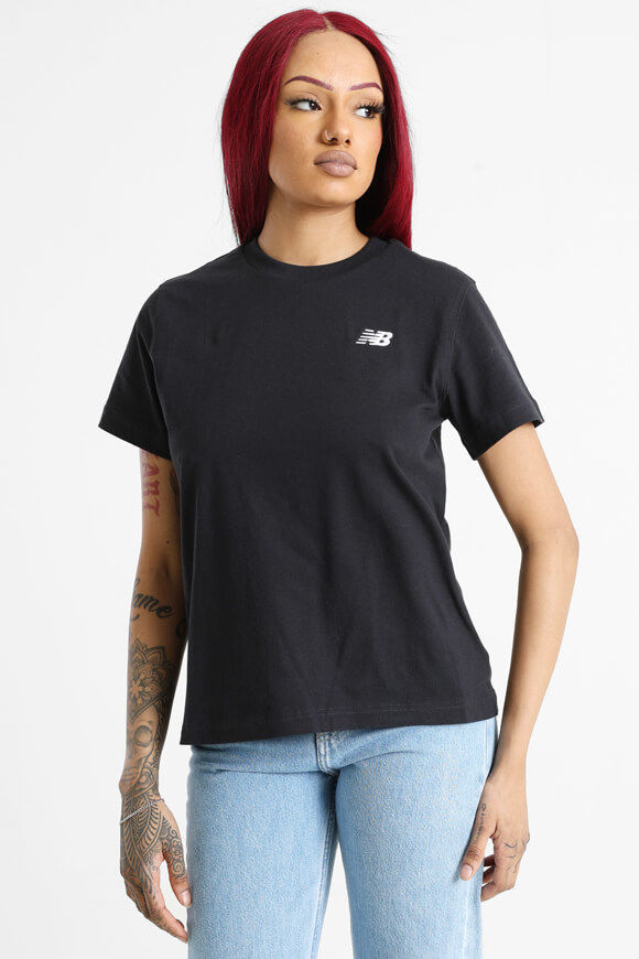 New Balance T-Shirt | Black | Damen  | M von New Balance