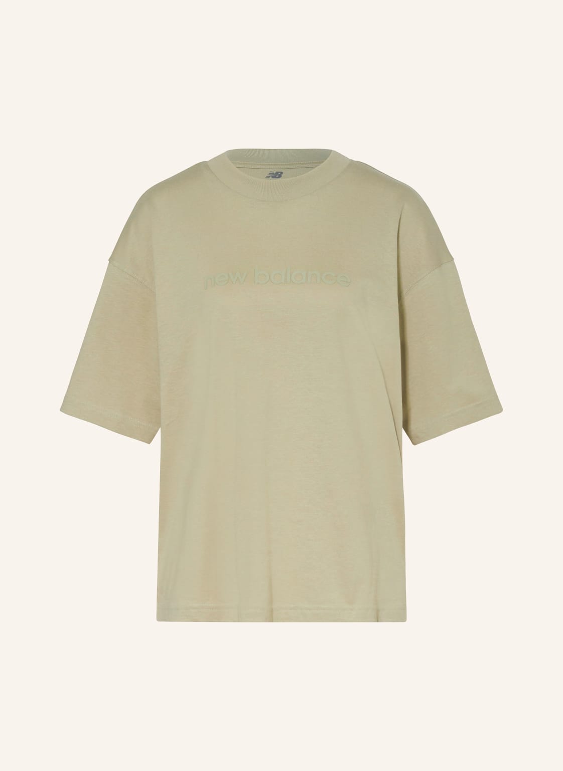 New Balance T-Shirt Hyper Density beige von New Balance