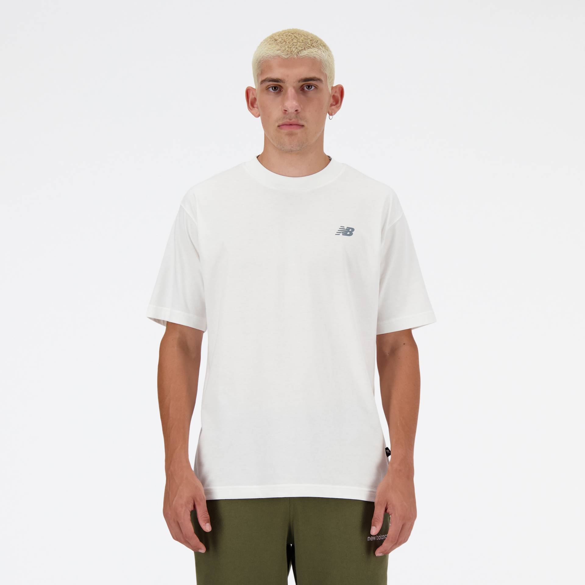 New Balance T-Shirt »SPORT ESSENTIALS LOGO T-SHIRT«, mit Label New Balance T-Shirt »SPORT ESSENTIALS LOGO T-SHIRT«, mit Label von New Balance