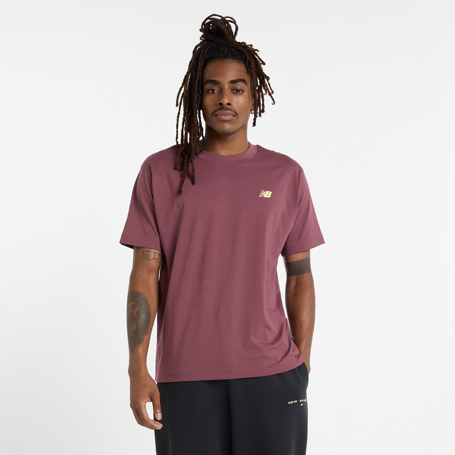 New Balance T-Shirt »SPORT ESSENTIALS LOGO T-SHIRT«, mit Label von New Balance