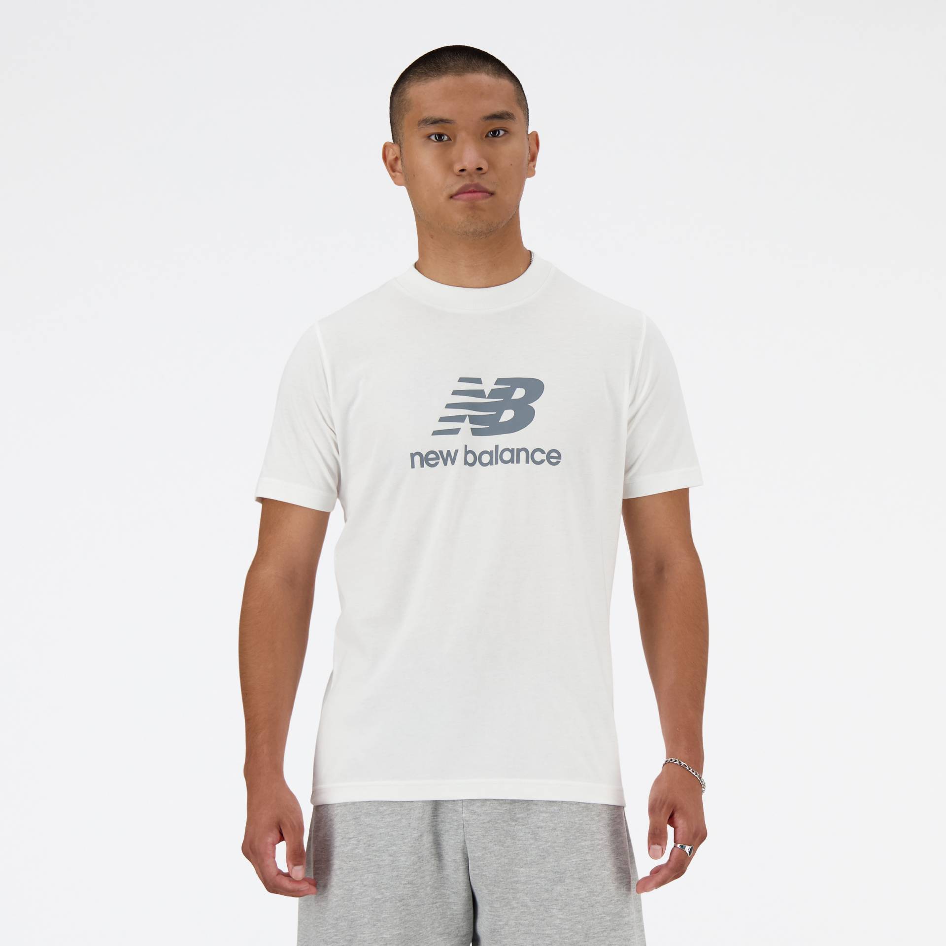 New Balance T-Shirt »Sport Essentialsogo T-Shirt NB NAVY« von New Balance