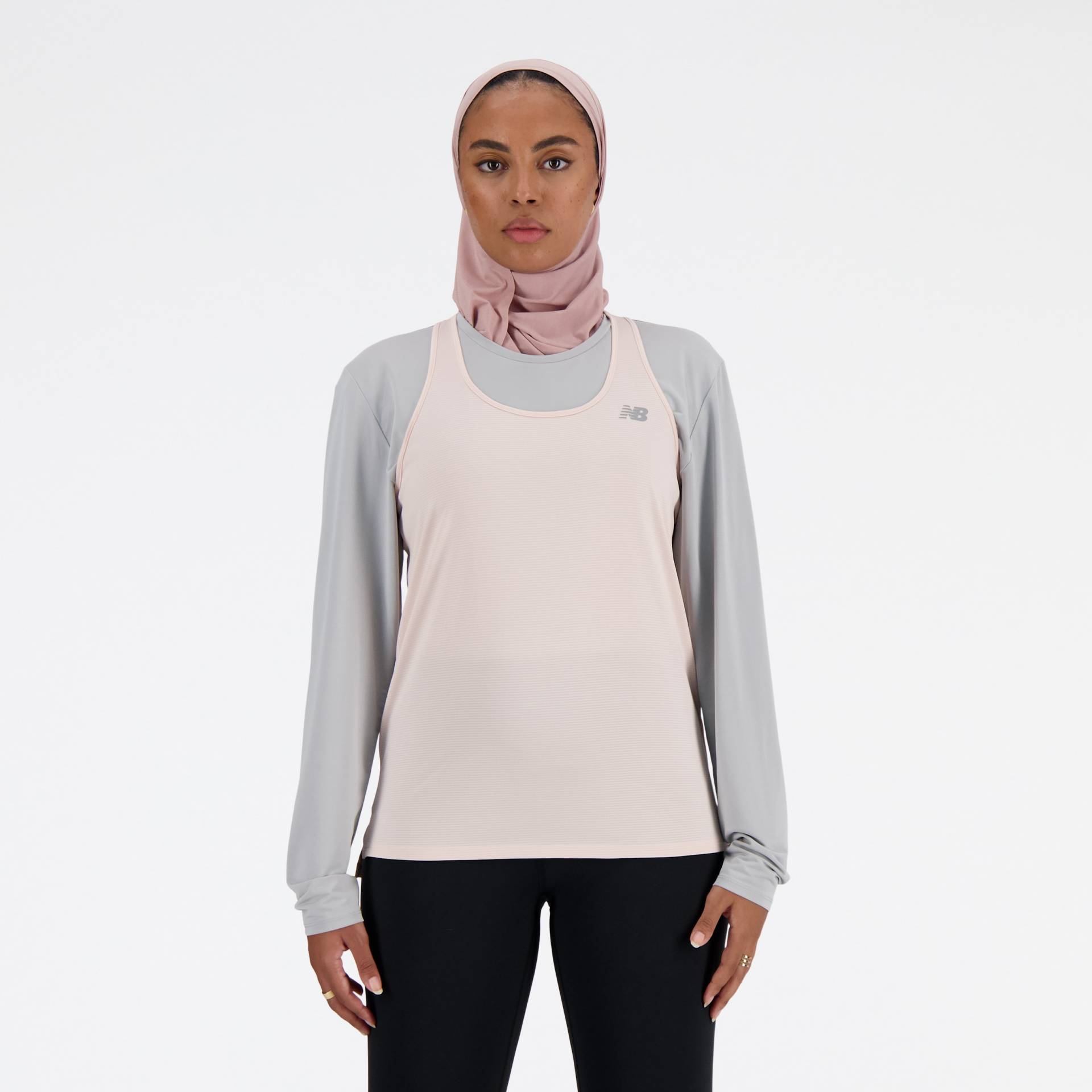 New Balance Tanktop »Sport Essentials Tank PINK TAFFY«, mit Ringerrücken New Balance Tanktop »Sport Essentials Tank PINK TAFFY«, mit Ringerrücken von New Balance