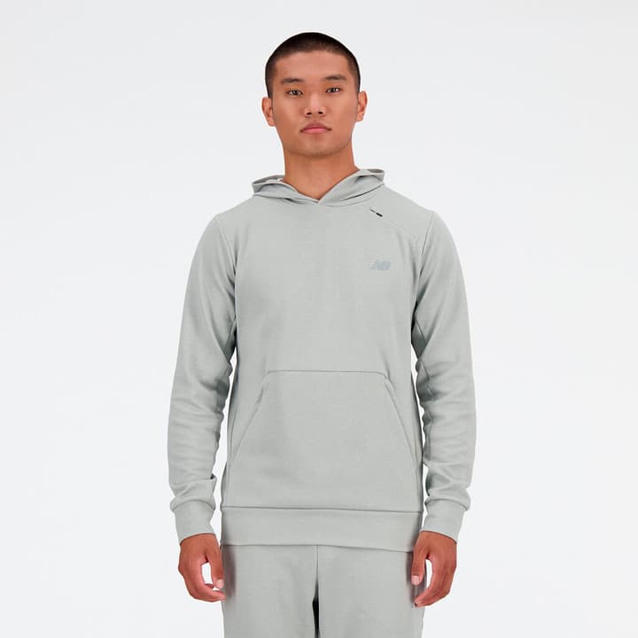 New Balance Tech Knit Pull Over Hoodie Hoodie hellgrau von New Balance