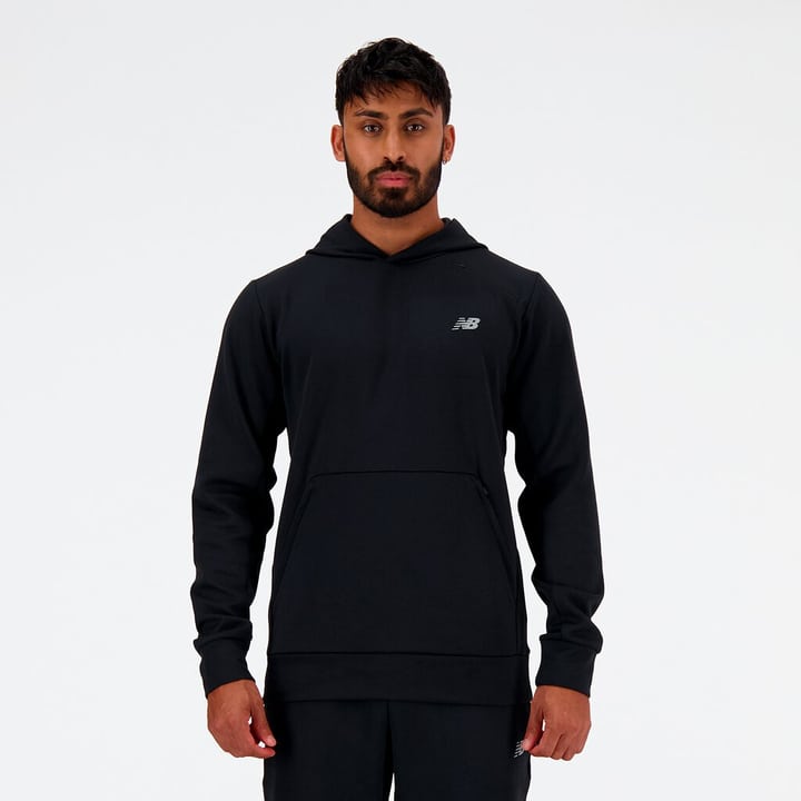 New Balance Tech Knit Pull Over Hoodie Hoodie schwarz von New Balance