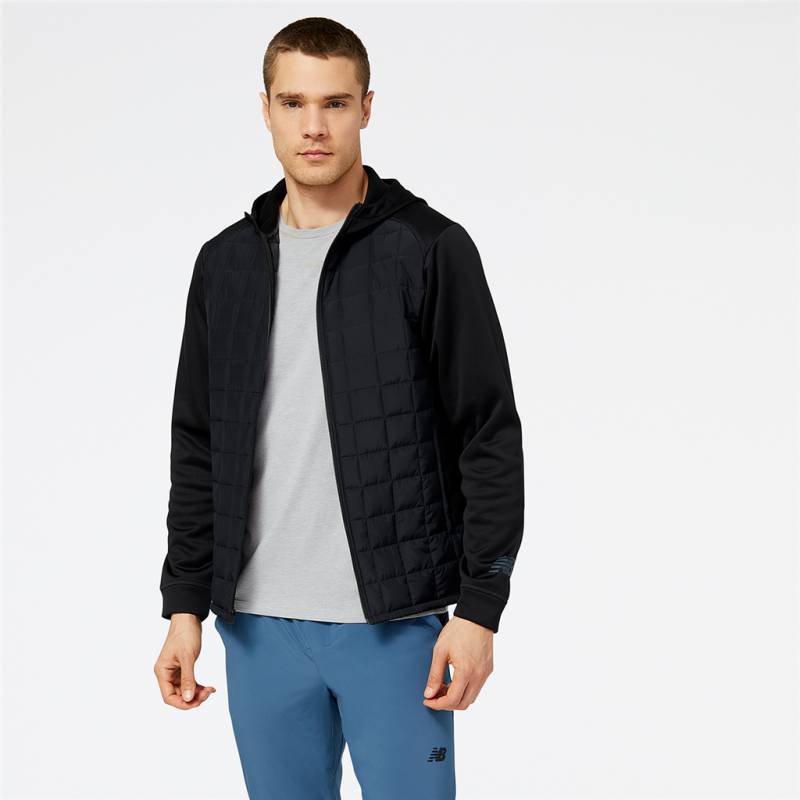 New Balance Tenacity Hybrid Jacket Athletic Fit Herren, schwarz, Grösse: S von New Balance