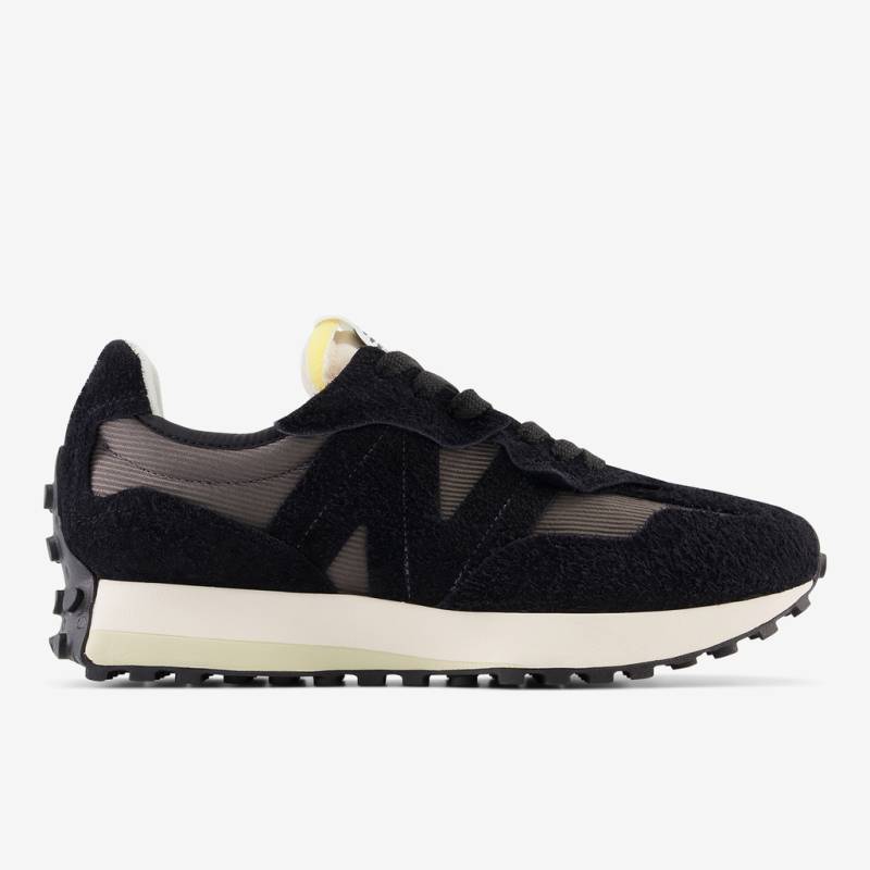 New Balance U 327 Suede Freizeitschuhe Unisex, schwarz, Grösse: 36 von New Balance
