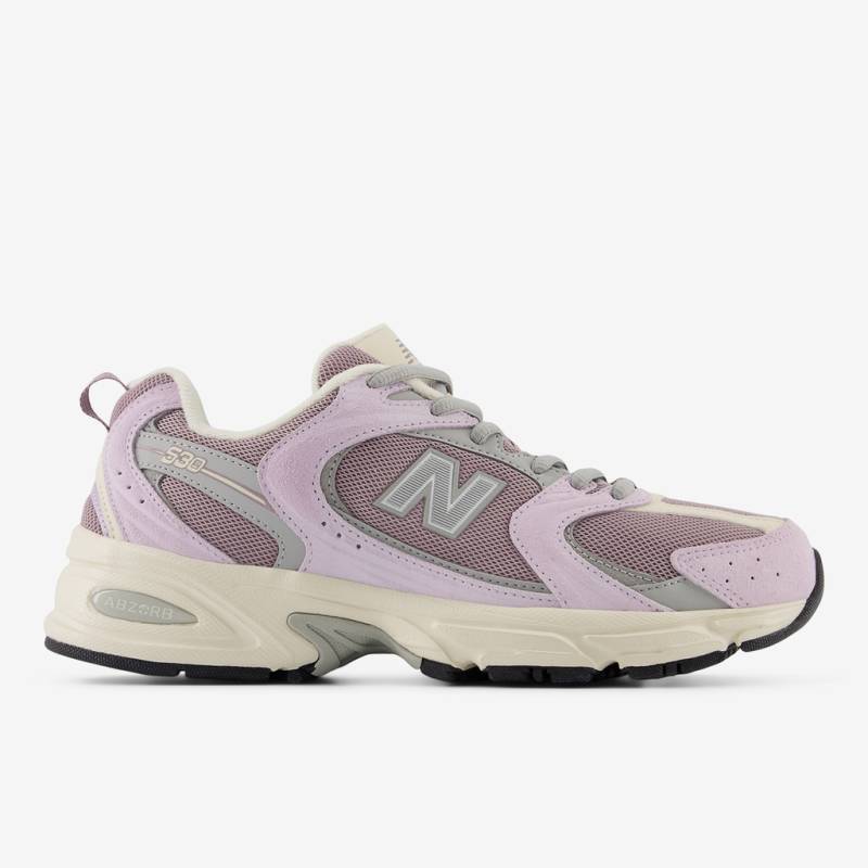 New Balance U 530 Suede/Mesh Freizeitschuhe Unisex, violett, Grösse: 36 von New Balance