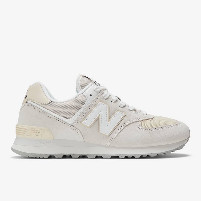 New Balance U 574 Essentials Freizeitschuhe Unisex, weiss, Grösse: 36 von New Balance