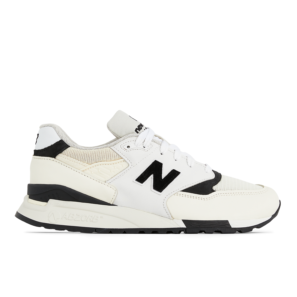 New Balance U998TI Unisex Freizeitschuhe, Weiss von New Balance