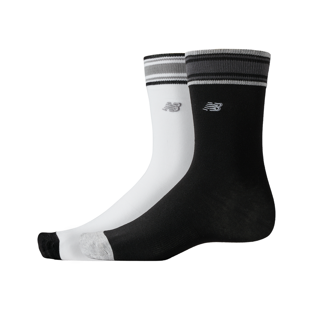 New Balance Performance Crew Socks 2 Pack  Unisex, mehrfarbig, Grösse: S von New Balance