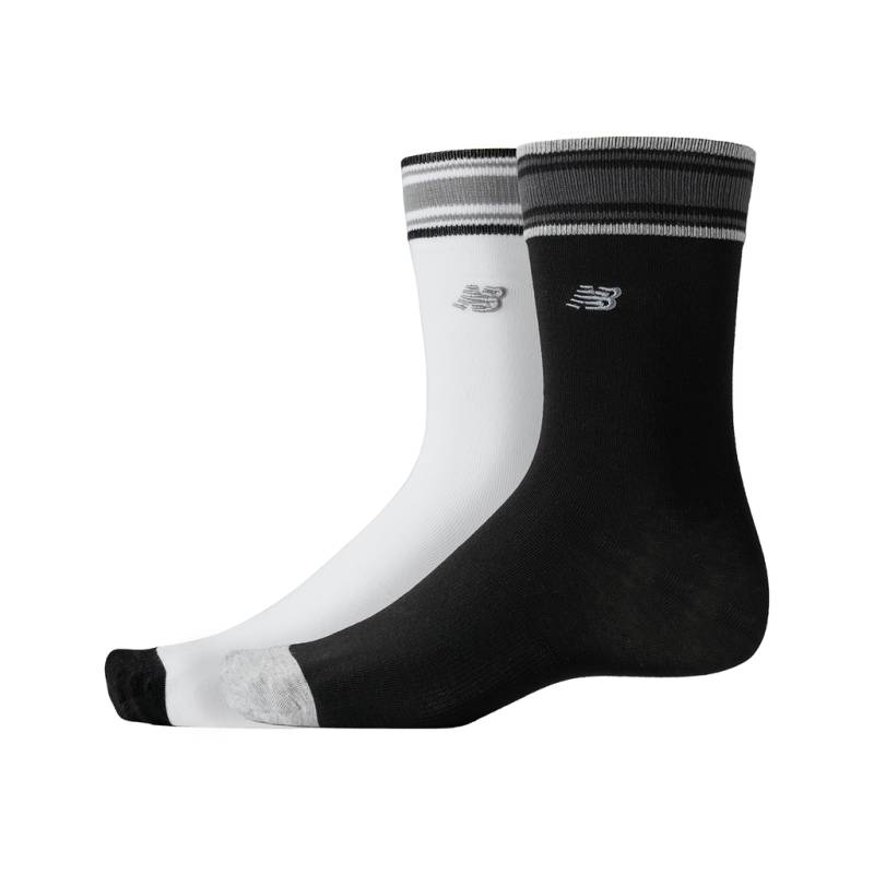 New Balance Unisex Funktionssocken Performance Crew Socks 2 Pack, Mehrfarbig, ideal für Training, Fitness & Running von New Balance