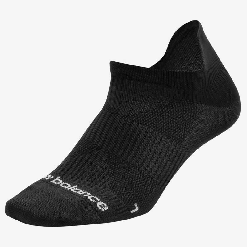 New Balance Run Foundation Flat Knit No Show Tab 1 Pair  Unisex, schwarz, Grösse: S von New Balance