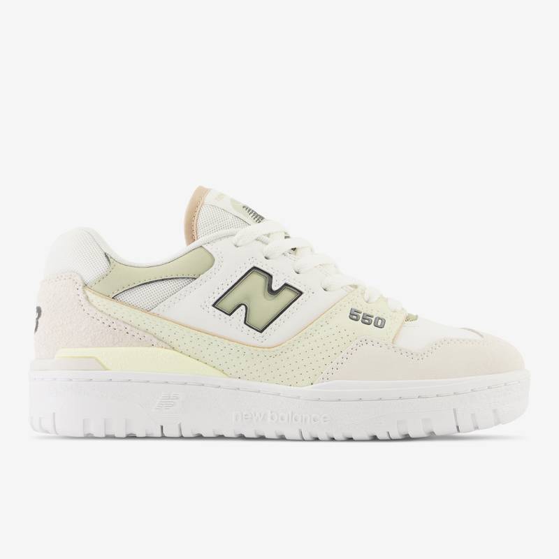 New Balance W 550 Sunday Morning Freizeitschuhe Damen, weiss, Grösse: 35 von New Balance