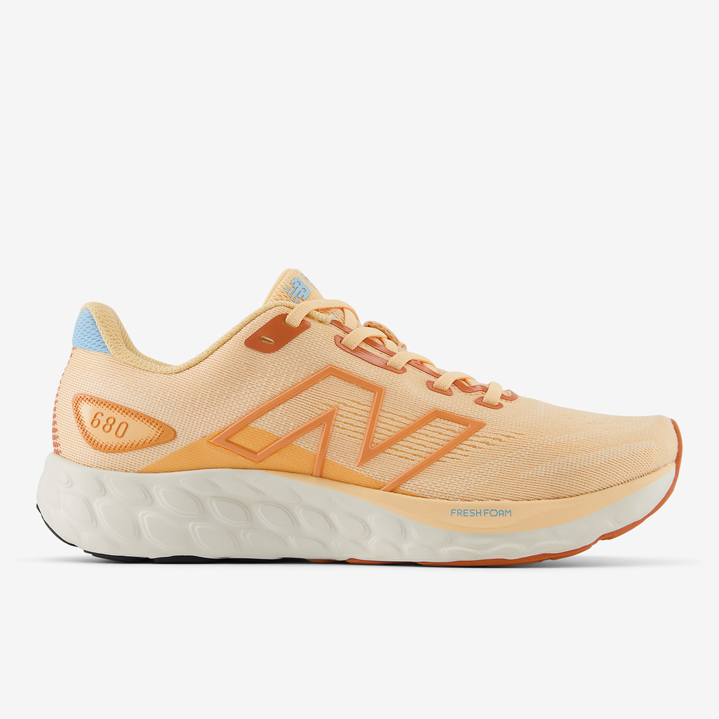 New Balance W 680 v8 Laufschuhe Damen, orange, Grösse: 35 von New Balance