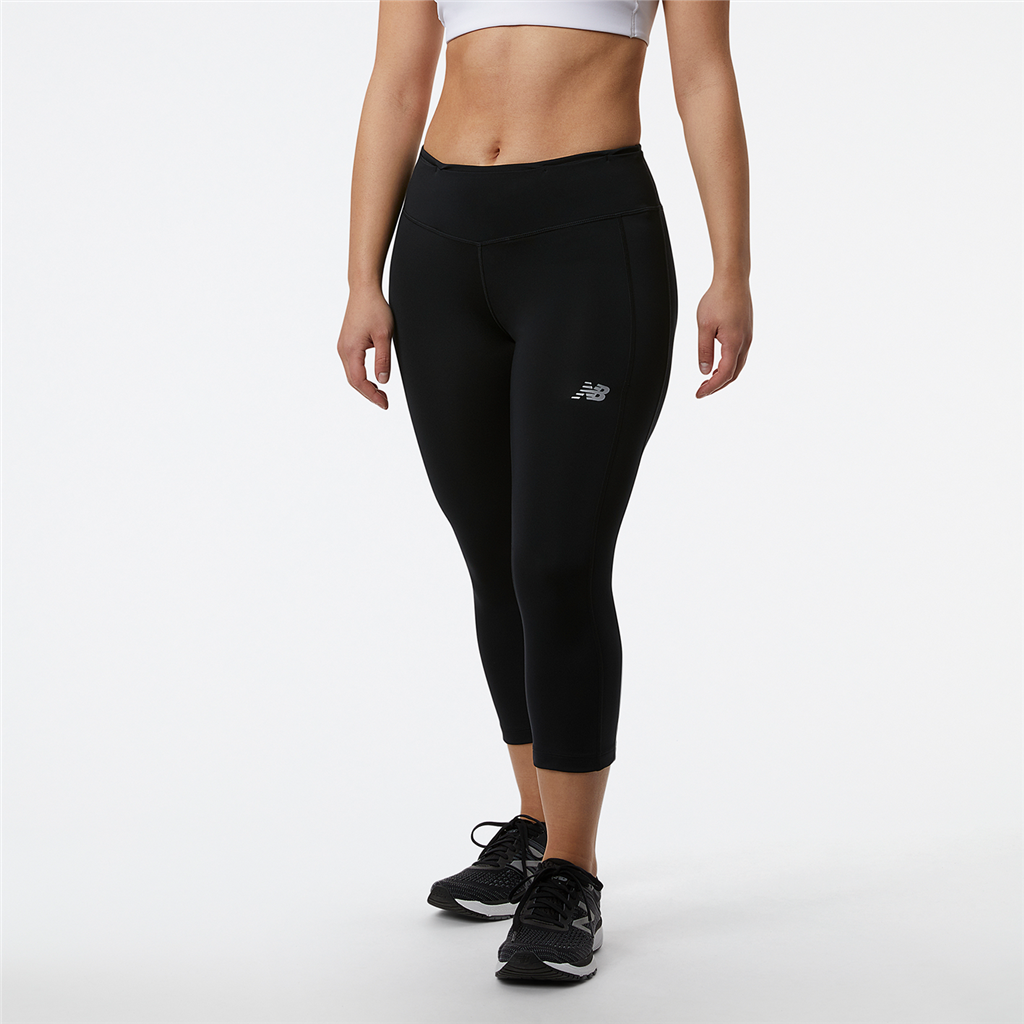 New Balance W Accelerate Capri Fitted Damen, schwarz, Grösse: XS von New Balance