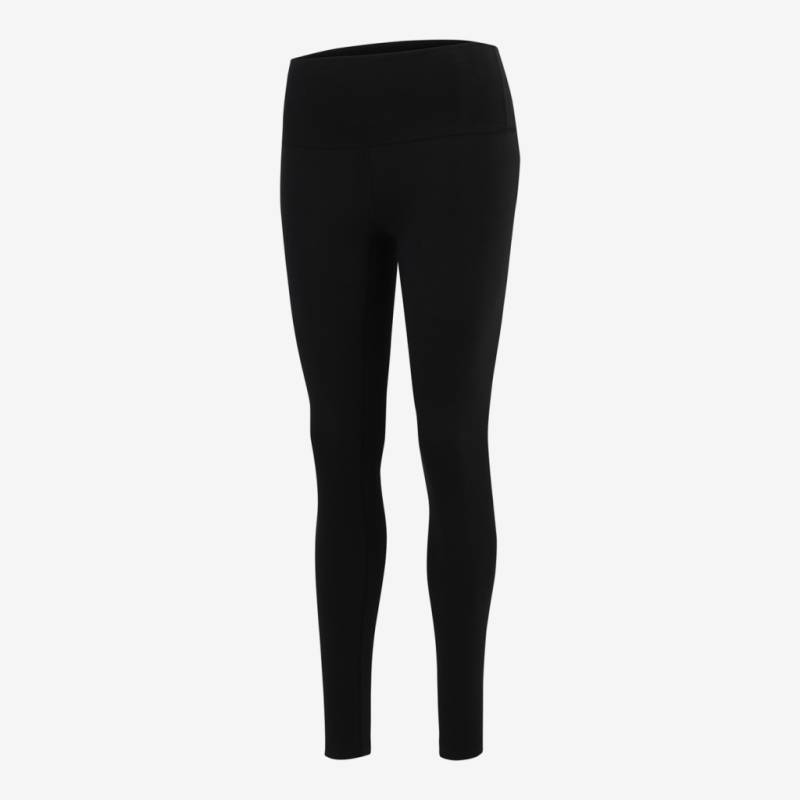 New Balance W Cotton High Rise Legging 27" Fitted Damen, schwarz, Grösse: XS von New Balance